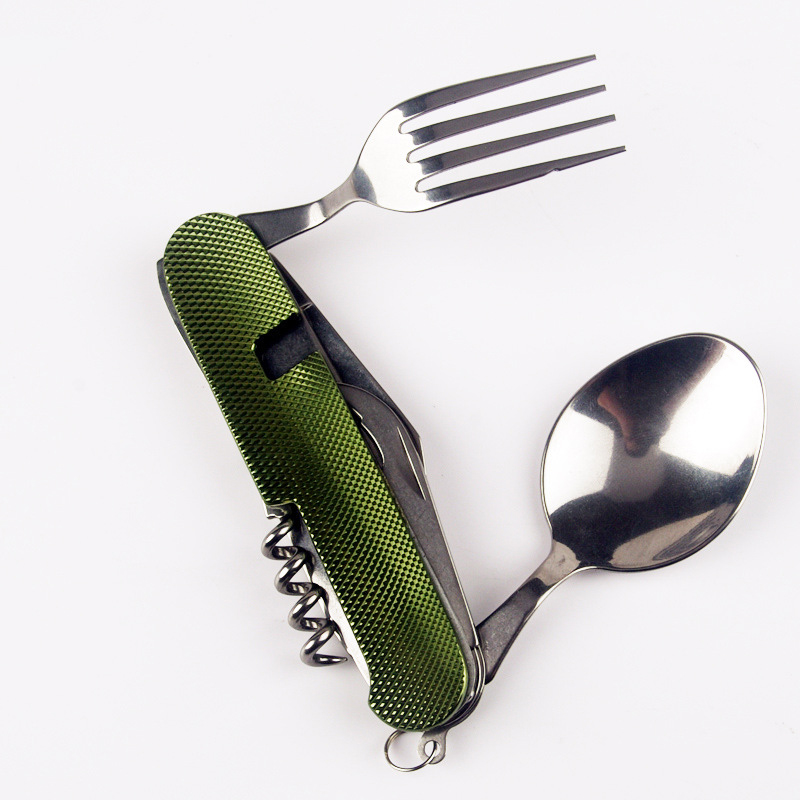 Multi-Function Camping Utensil Flatware Set1