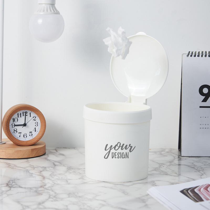Mini Desk Trash Can1