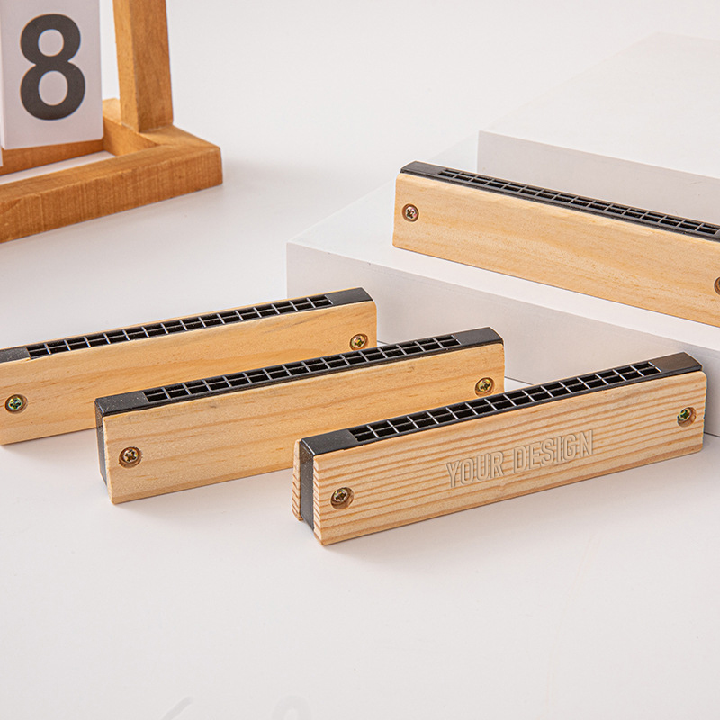 Wooden Harmonica 
