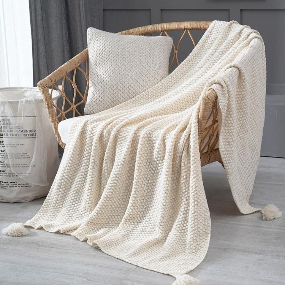 Knitted Throw Blanket3