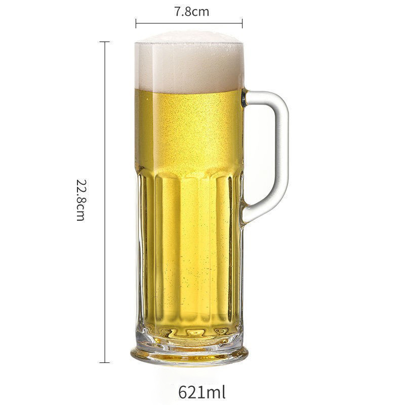 Custom Glass Beer Mug1
