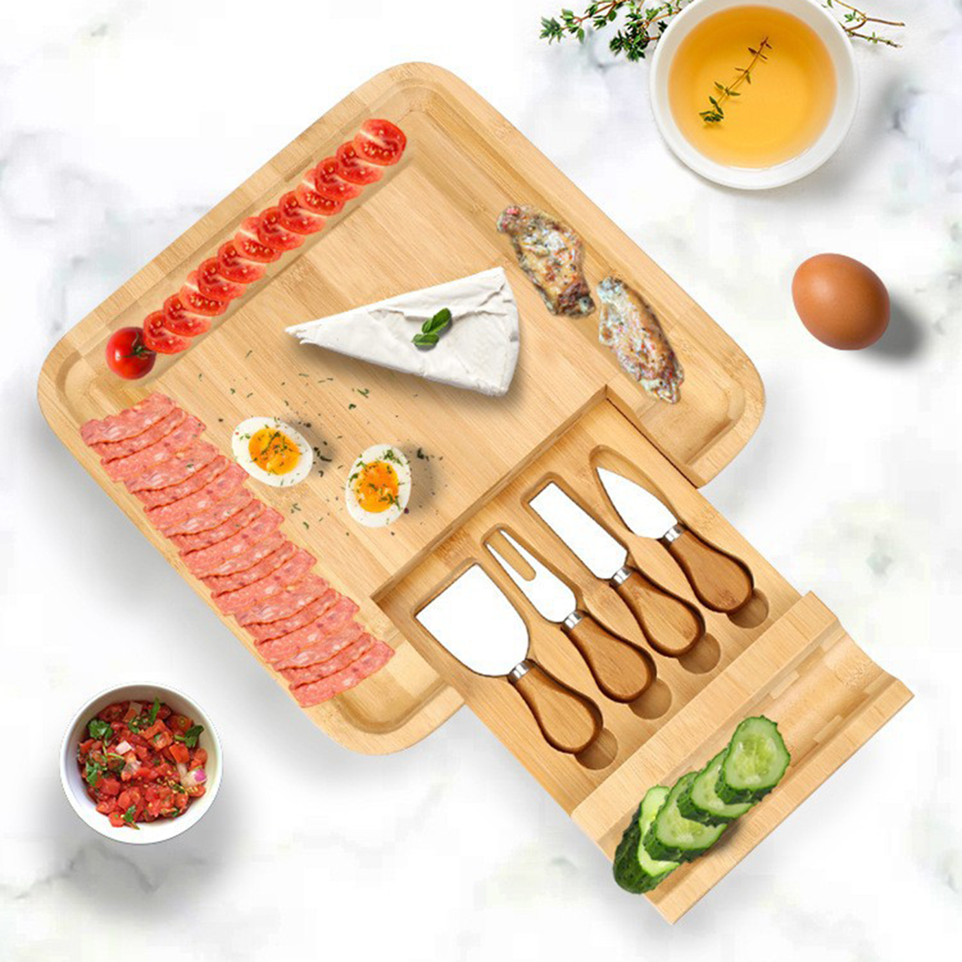 Cheese Board And Knife Set2