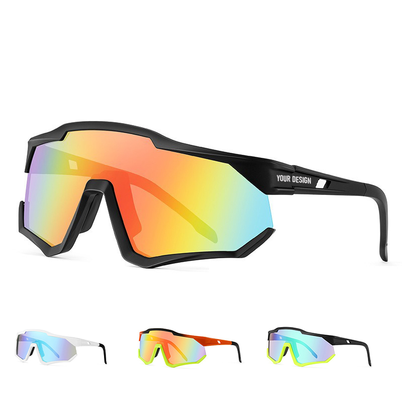 Polarized Mirrored Sport Sunglasses