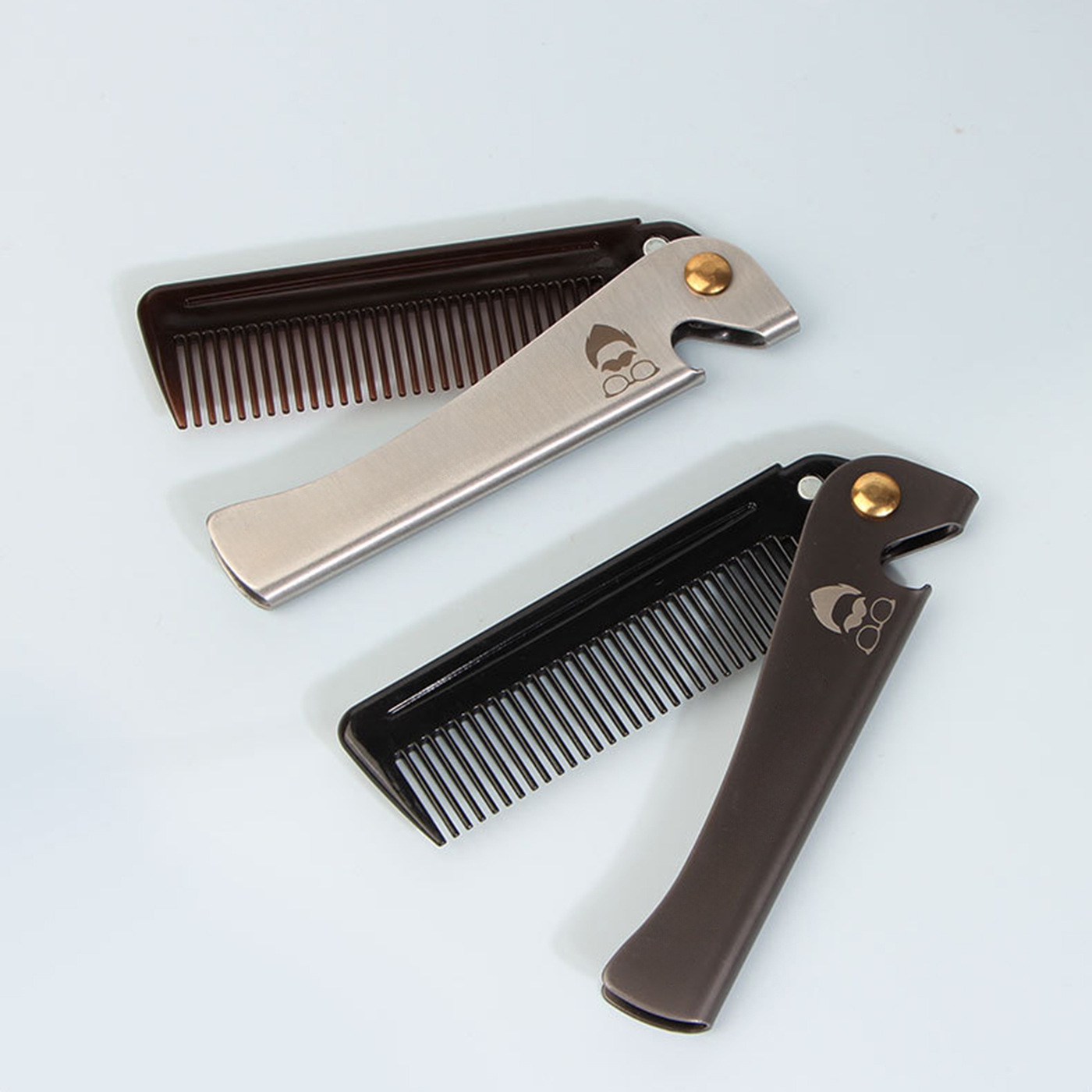 &nbsp;Folding Pocket Beard Comb2