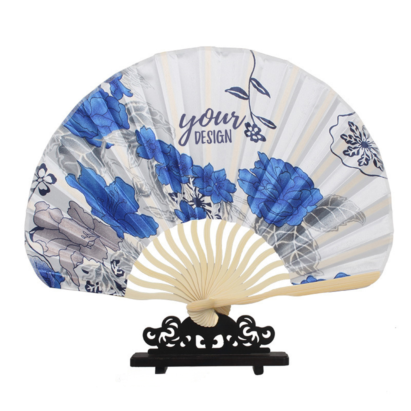 Vintage Decoration Foldable Fan 