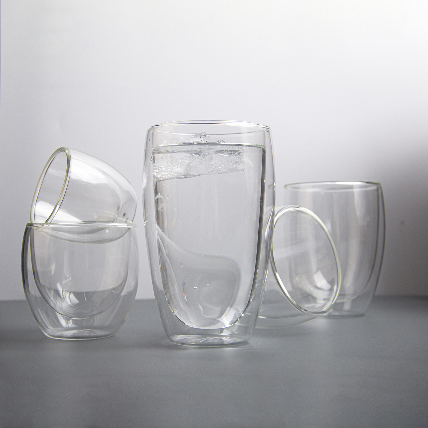 Custom 450ml Clear Drinking Glass3