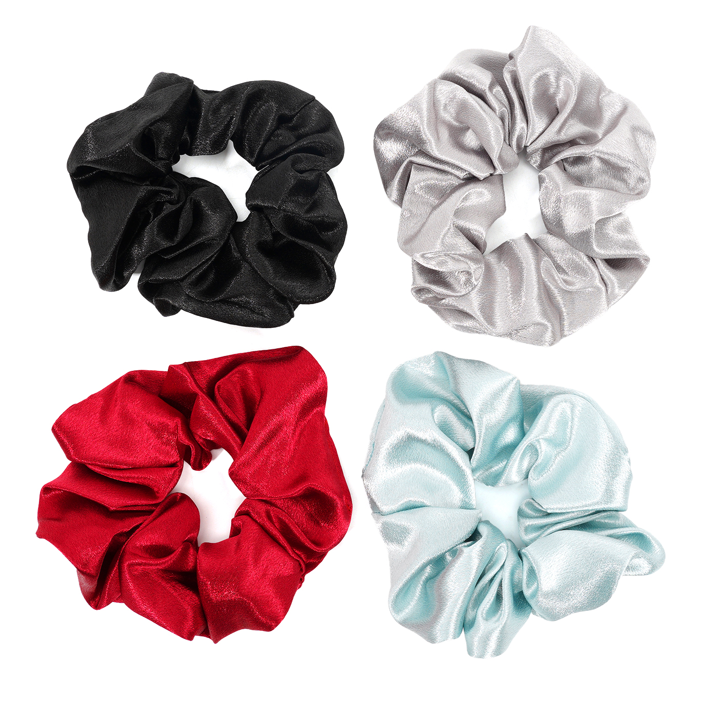 Large Polyester Hair Scrunchies 