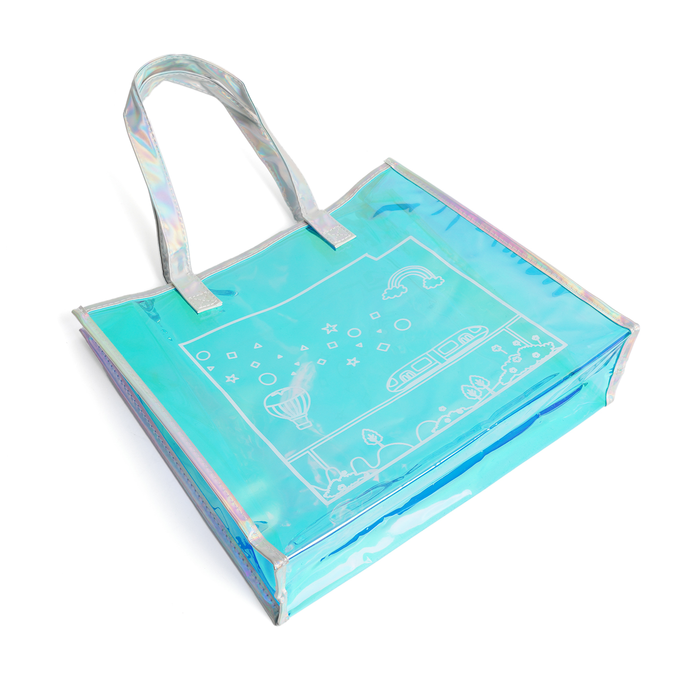 Iridescent Clear Tote Bag1
