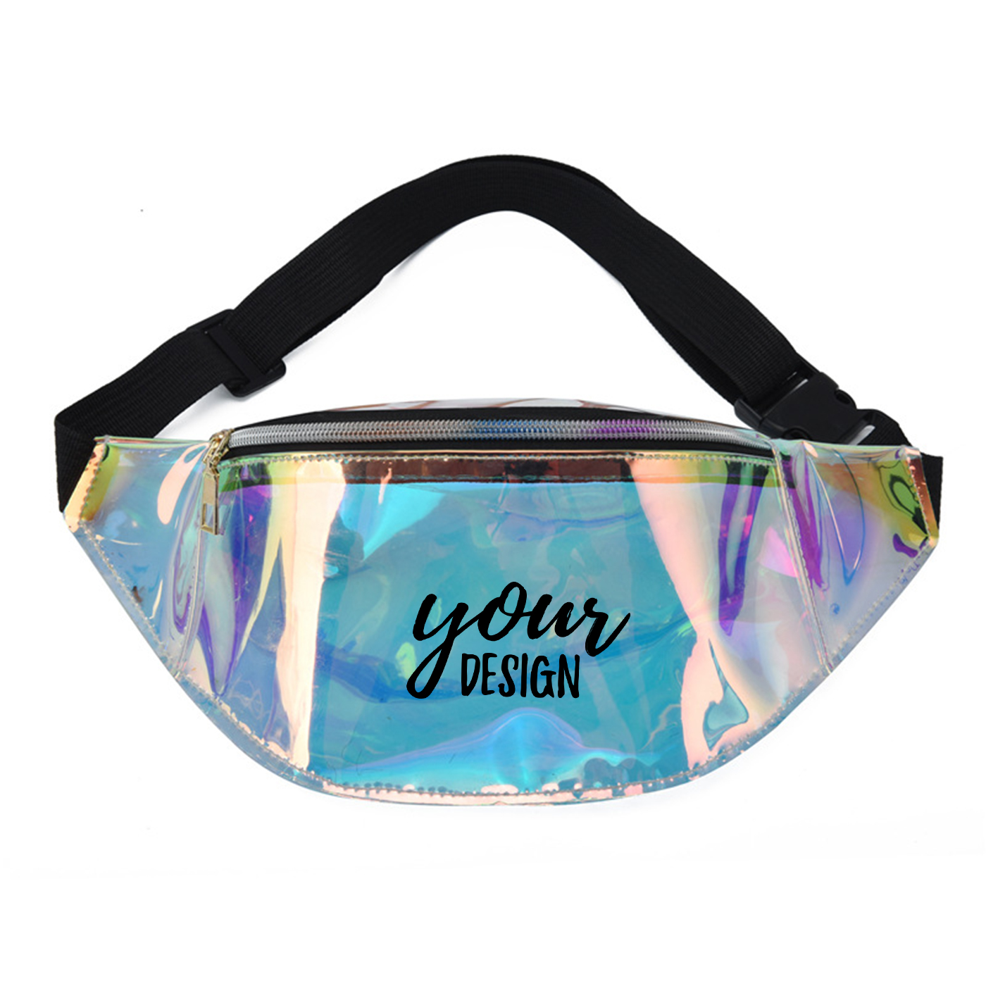 Fashion Iridescent Waist Bag1