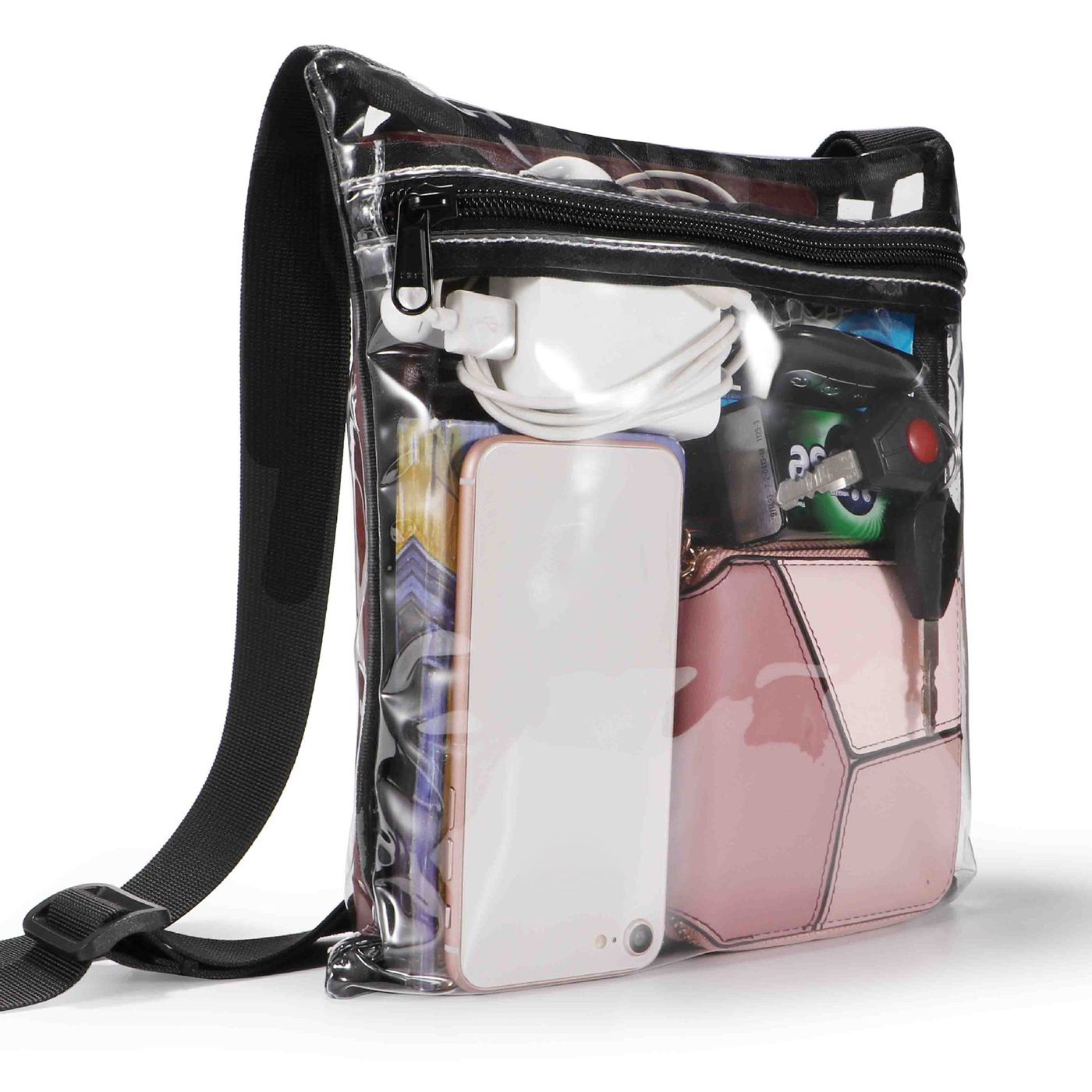 Clear Messenger Bag 1