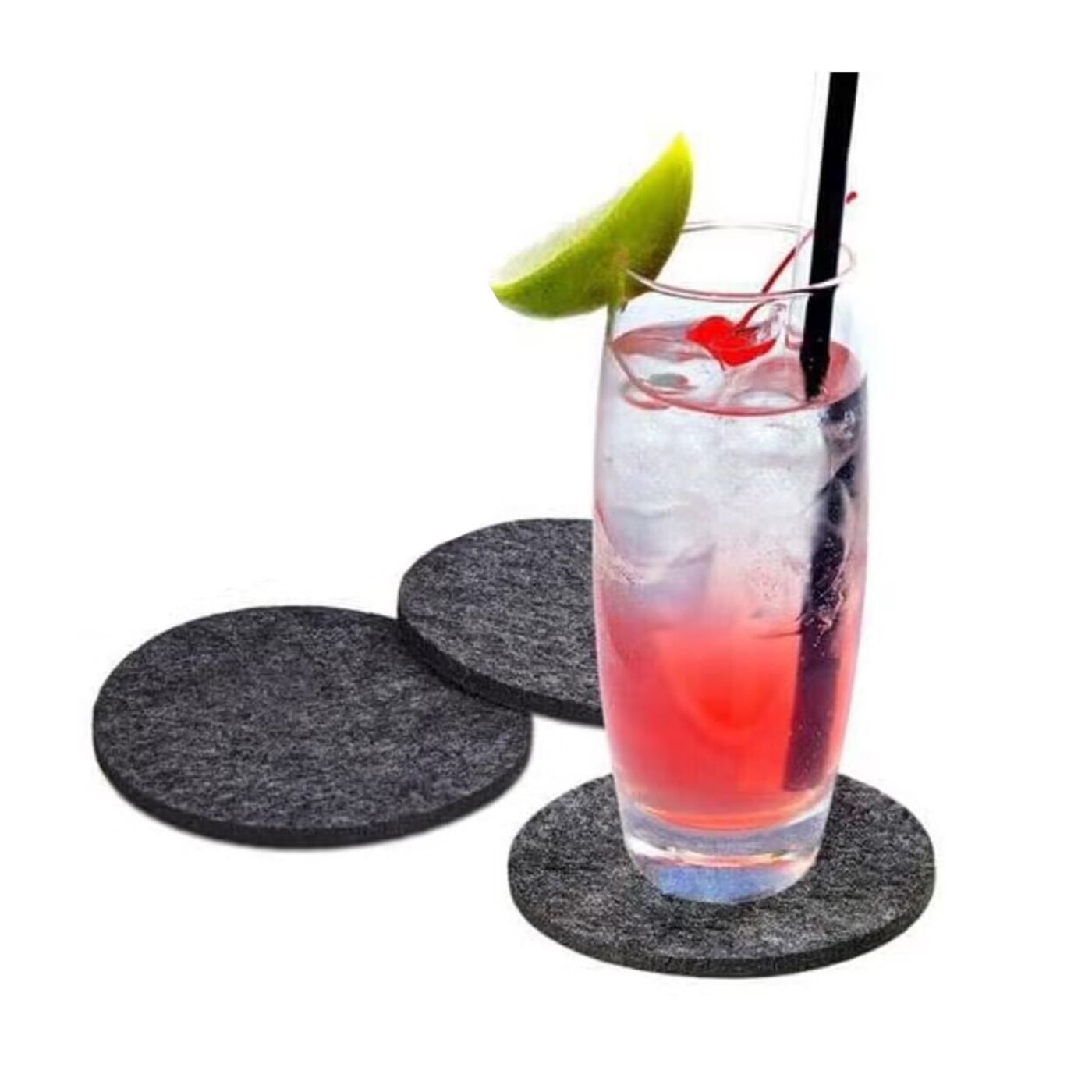 &nbsp;Absorbent Felt Coasters2