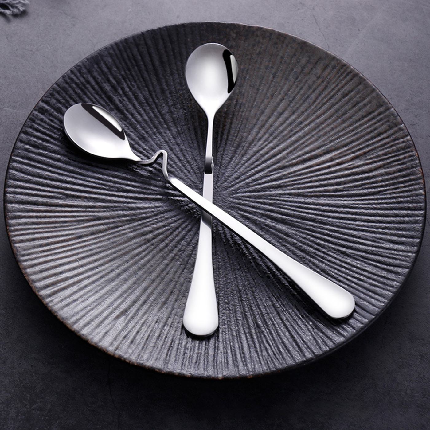 Curved Handle Tea Spoon1