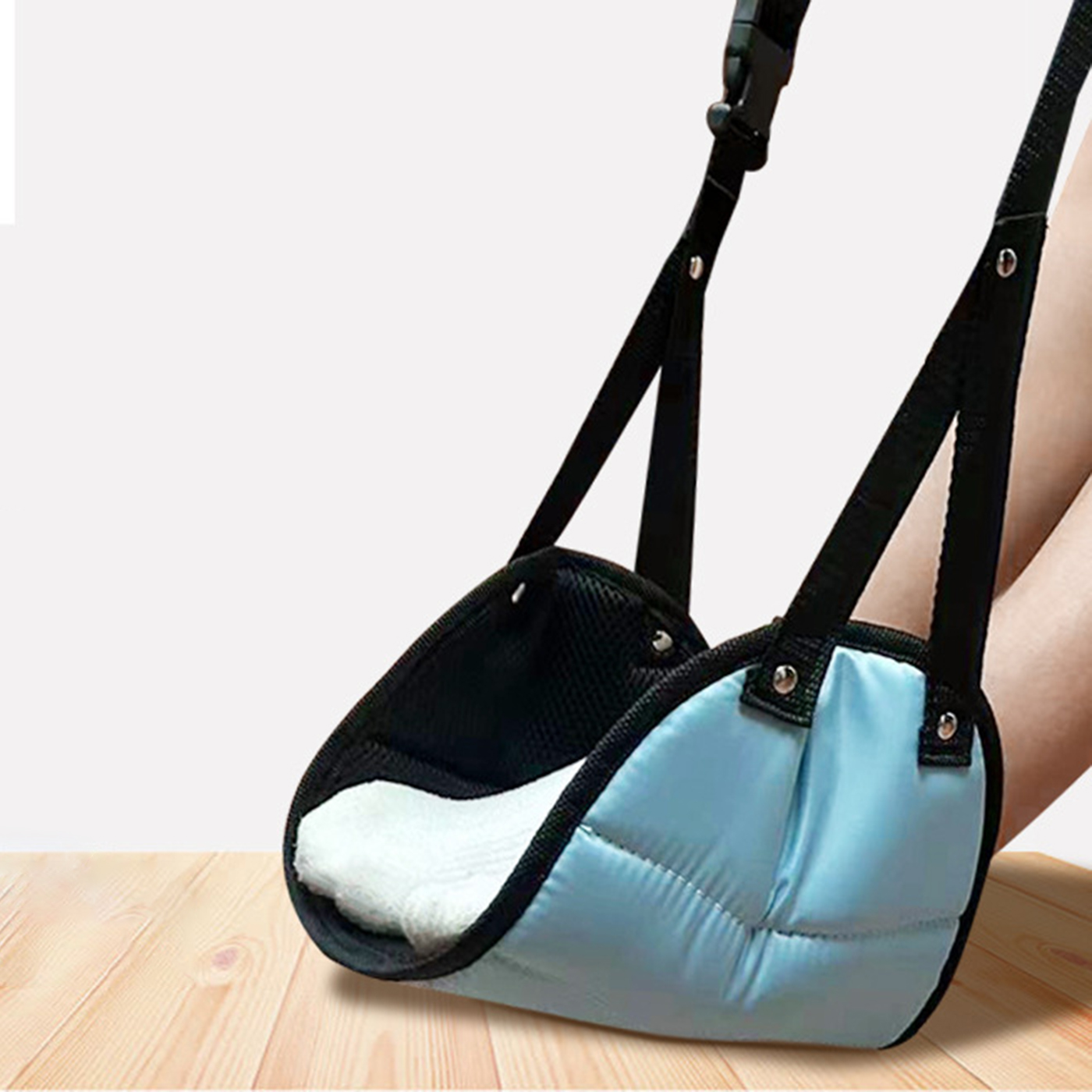 Travel-friendly Airplane Footrest 