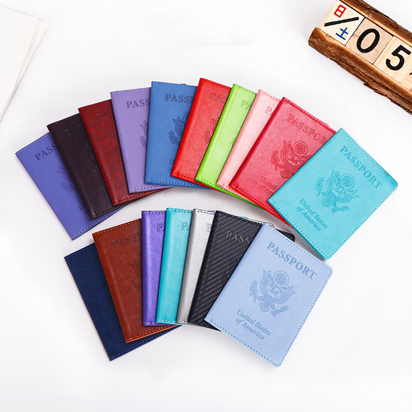 Passport Cover Holder And Luggage Tag Set1
