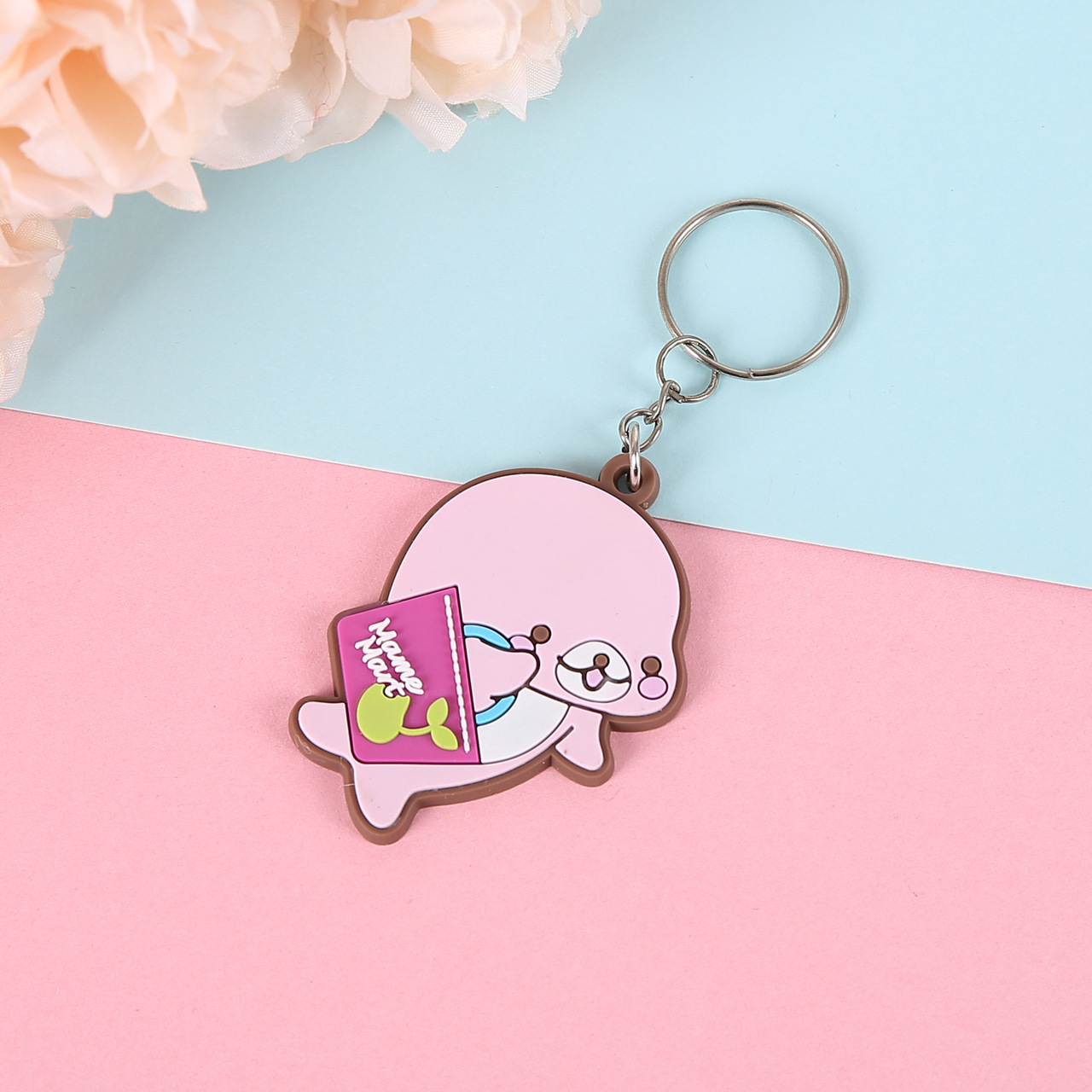 Custom PVC Rubber Keyring3