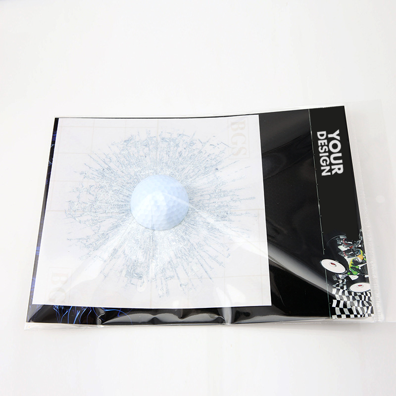 Golf Ball Car Window Sticker2