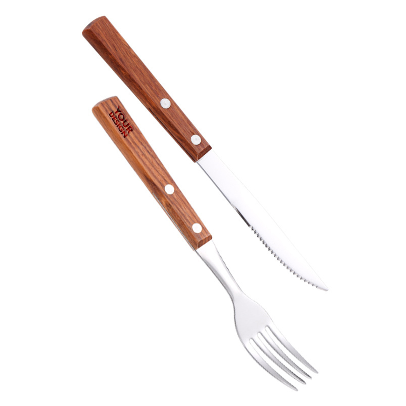 Steak Knife And Dining Fork Set