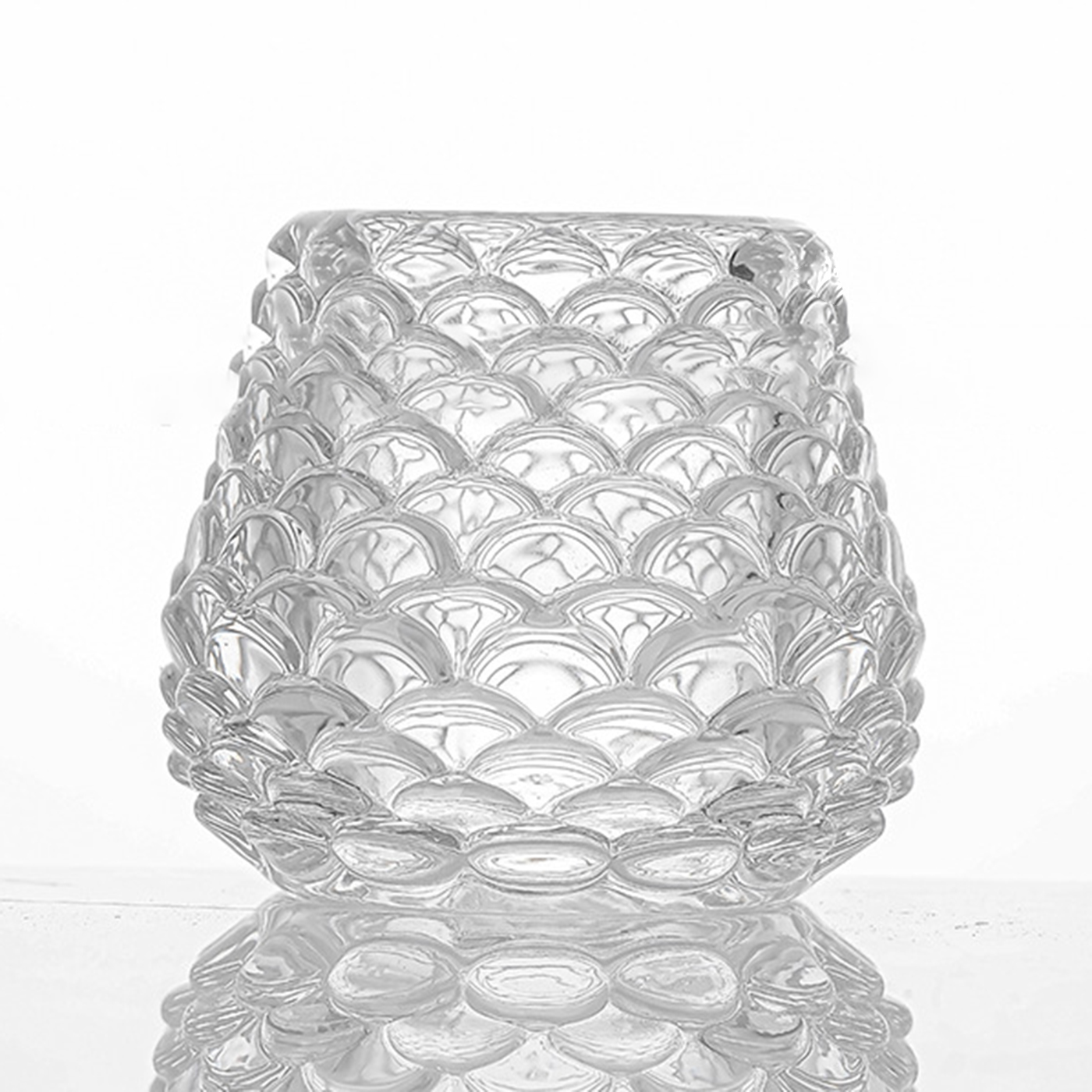 Glass Tea Light Candle Holder