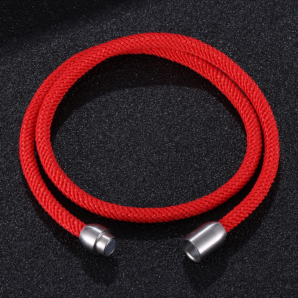 Custom Magnetic Double Layer Rope Bracelet  1