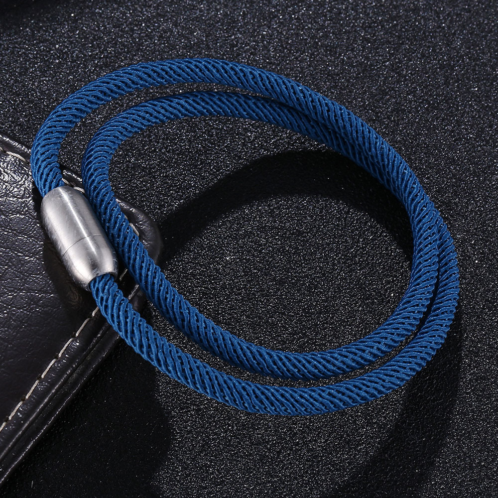 Custom Magnetic Double Layer Rope Bracelet  3