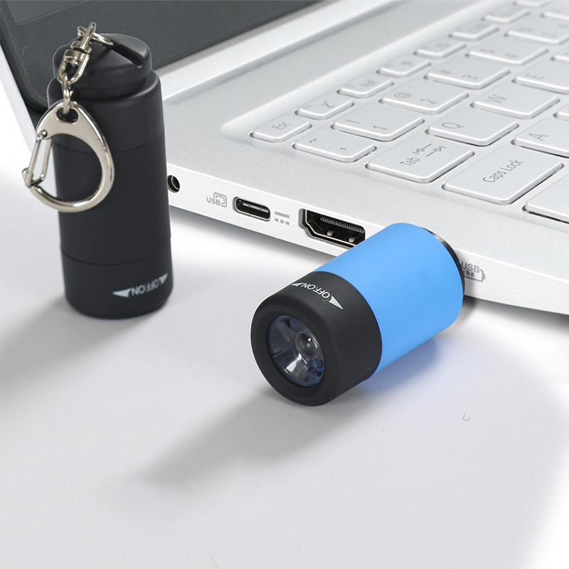 LED Rechargeable Keychain Flashlight3