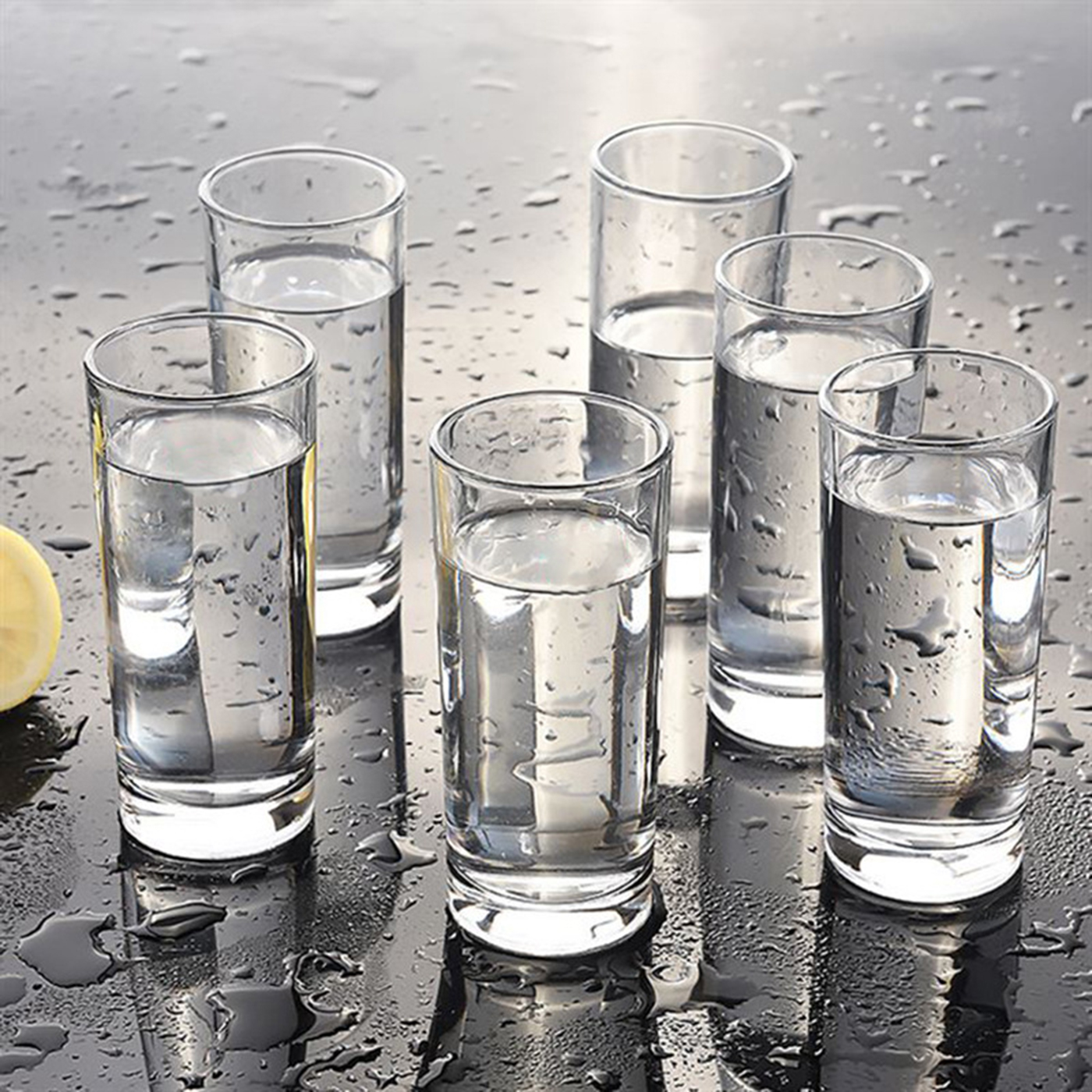 Custom Clear Highball Drinking Glasses1