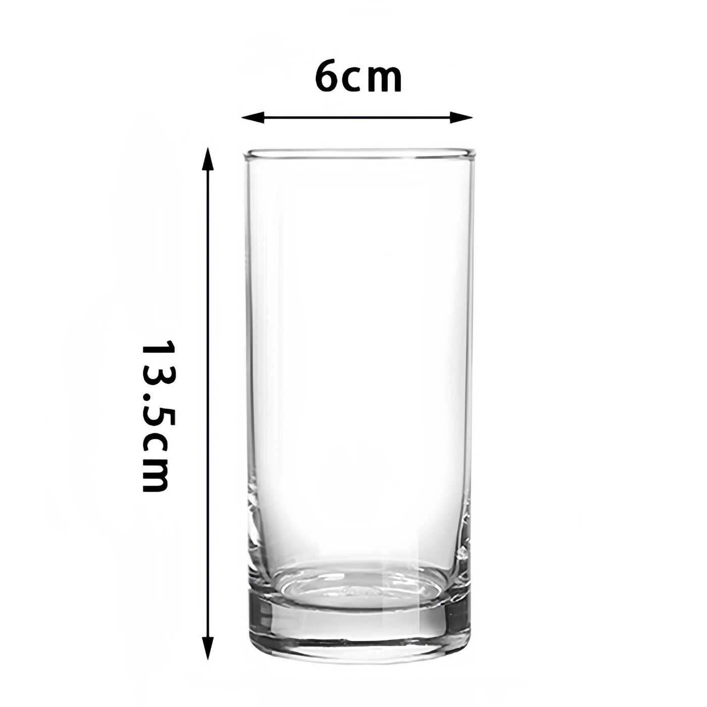 Custom Clear Highball Drinking Glasses2