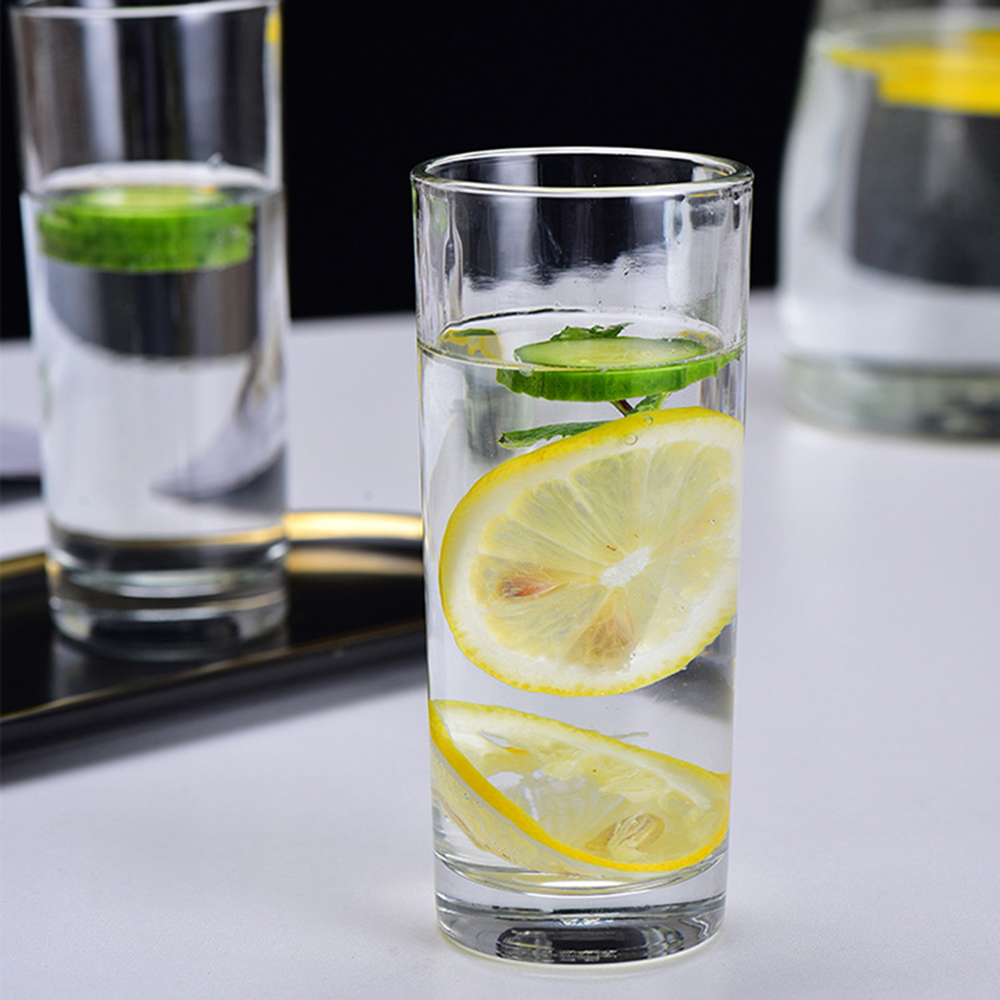 Custom 7 oz Drinking Collins Glass2