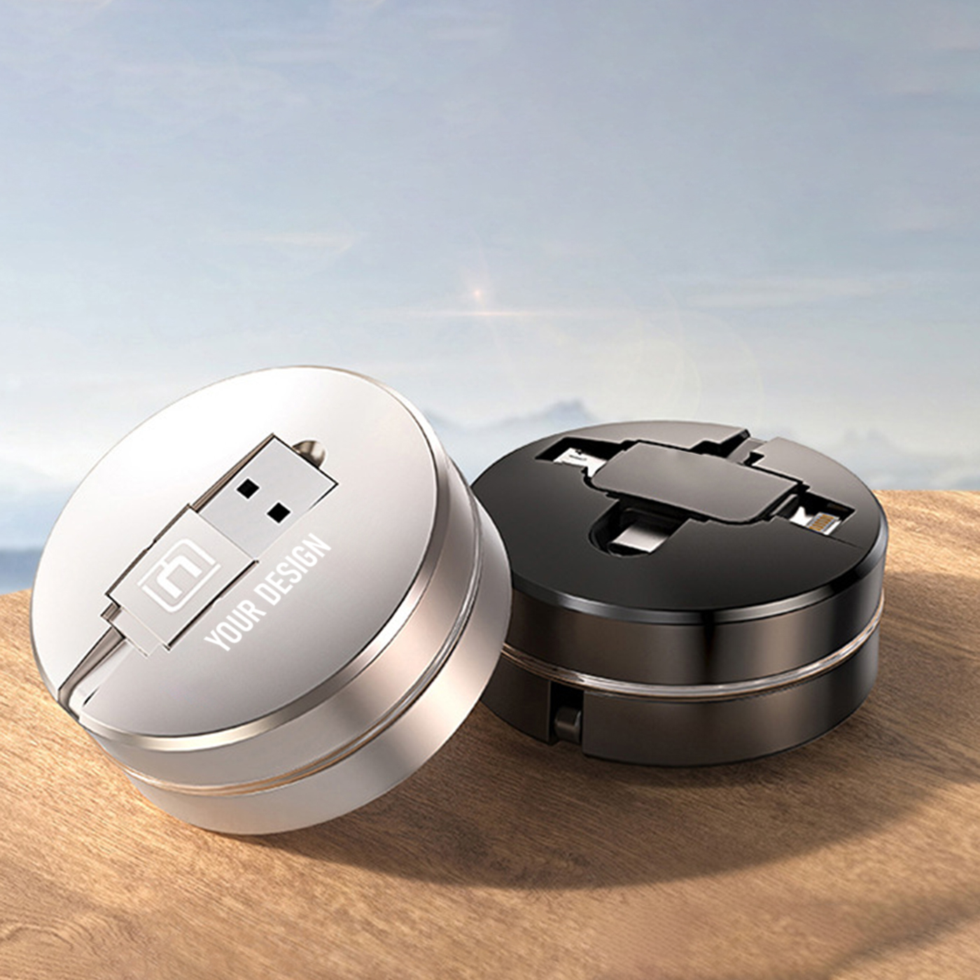 Retractable 3 In 1 Charging Cable3