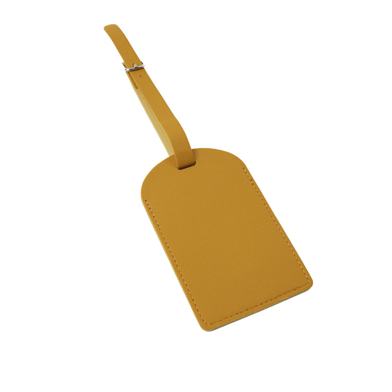 Custom PU Leather Luggage Tag2