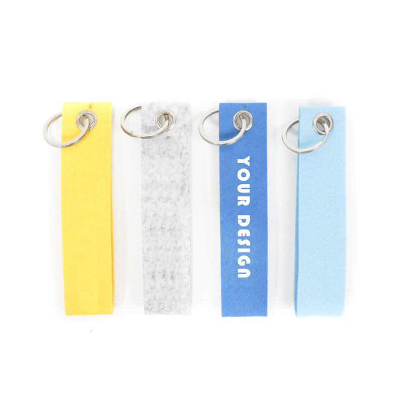 Personalized Felt Keychain