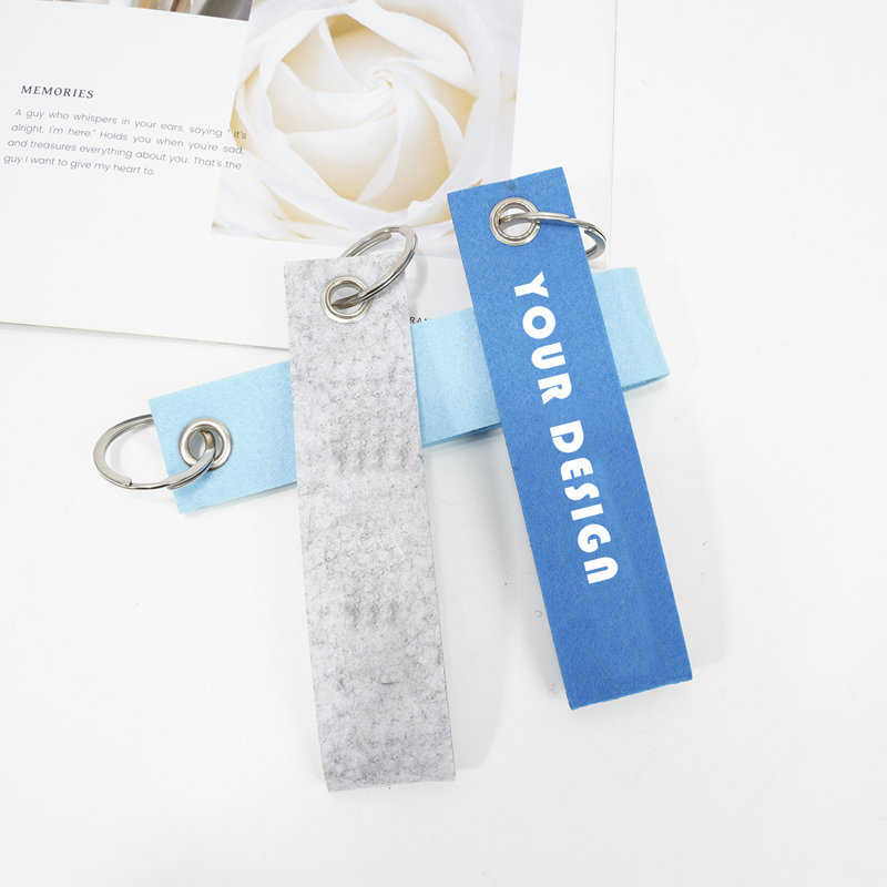 Personalized Felt Keychain2
