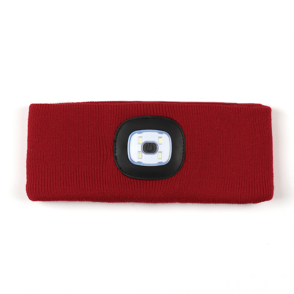 Knit LED Headband With Light1