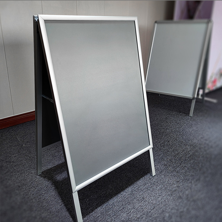 Double Sided Aluminium Poster Stand1