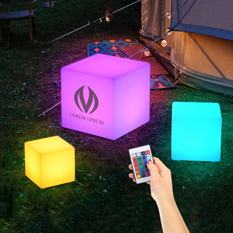 Custom LED Glowing Cube Box