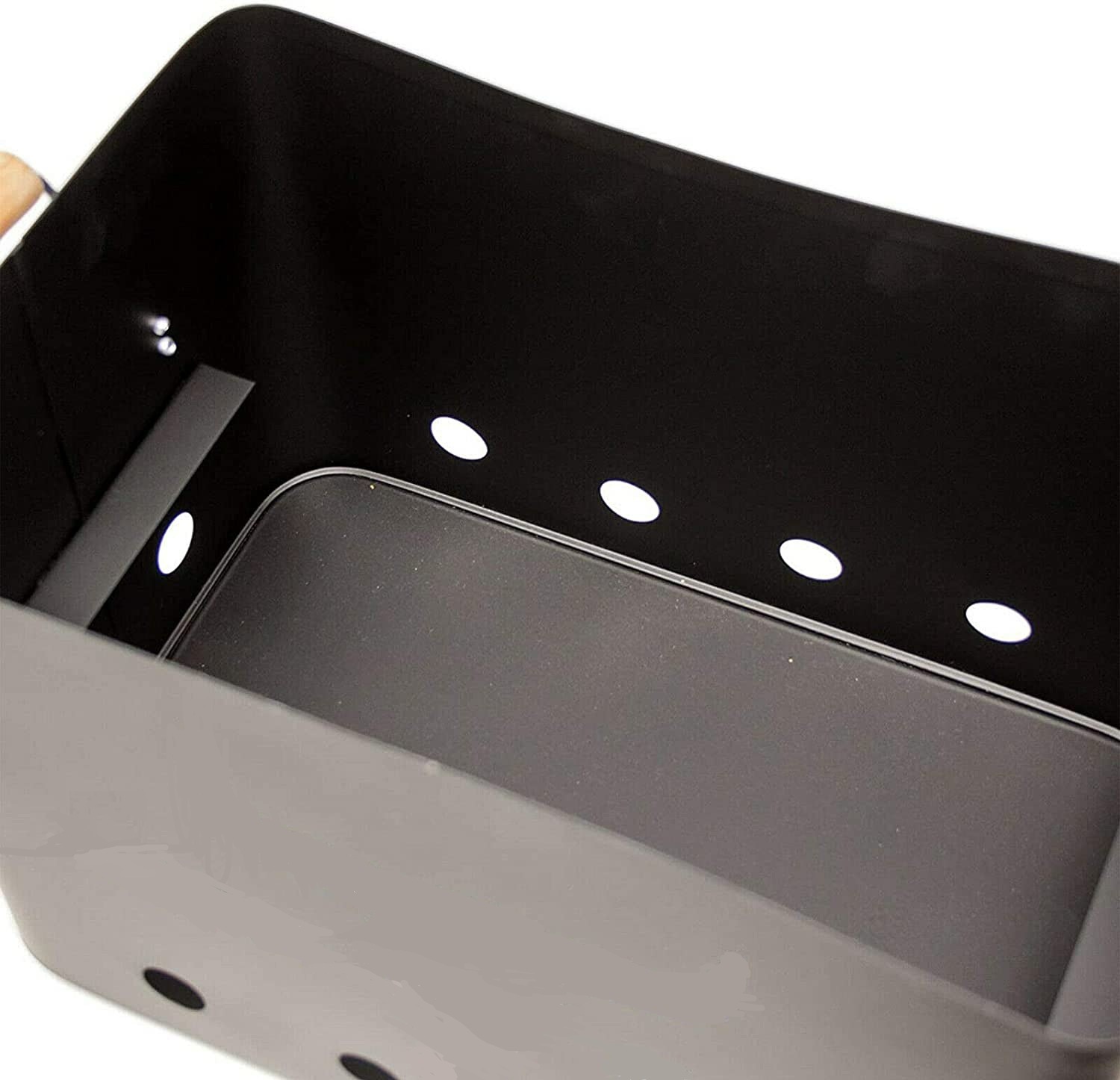 Rectangular Portable Iron BBQ Bucket 1