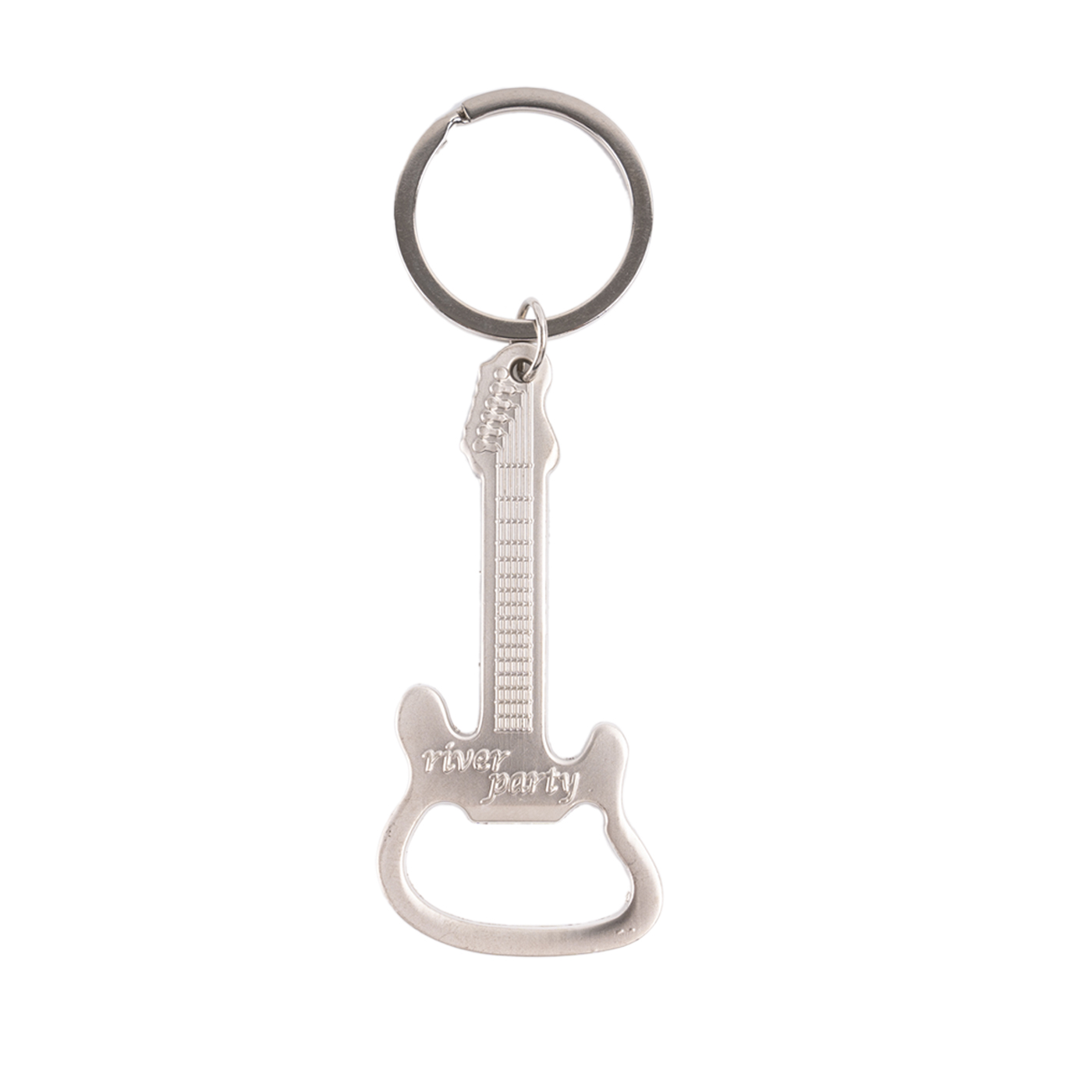 Guitar Shaped Pocket Beer Opener Key Chain