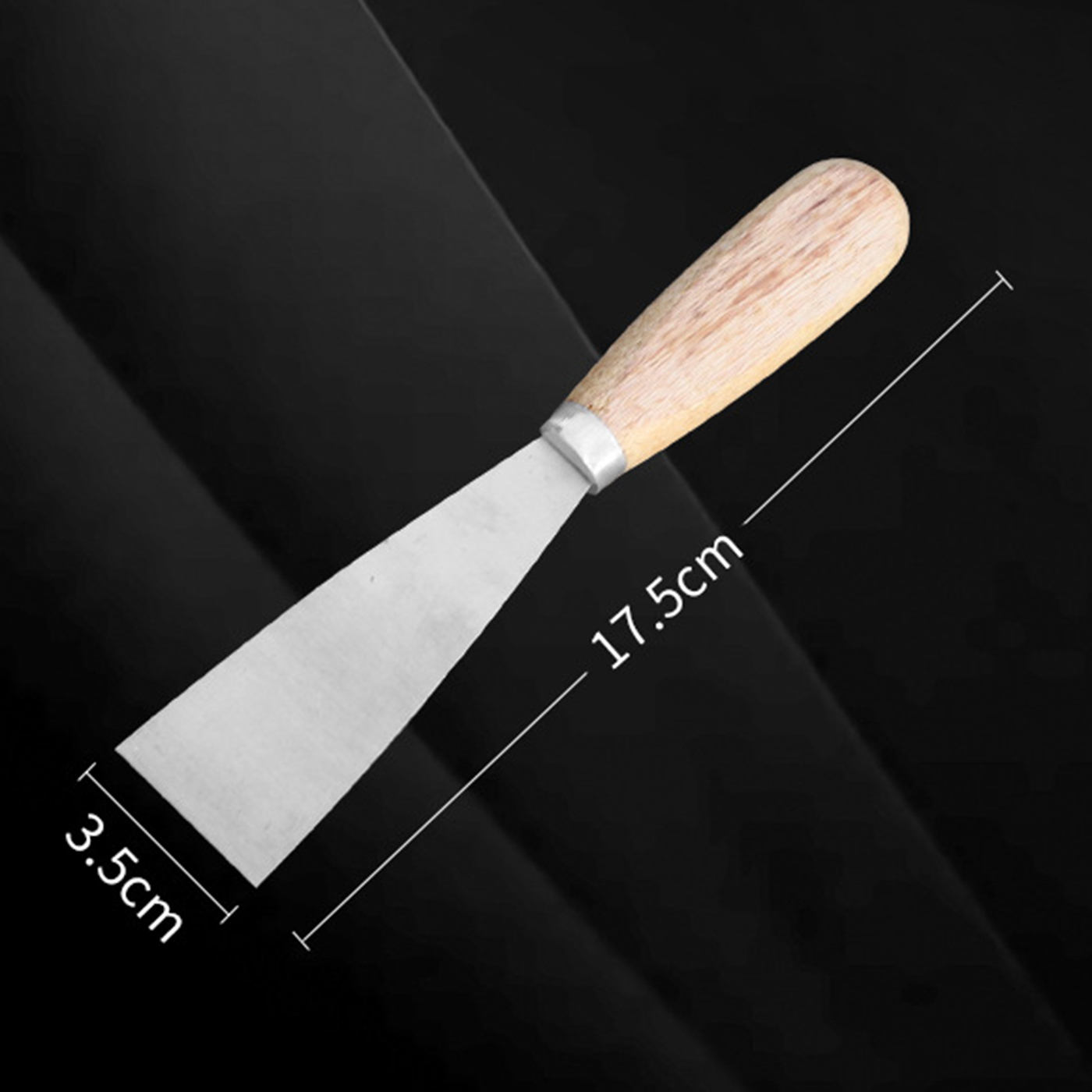 Scraper Tool With Wooden Handle2