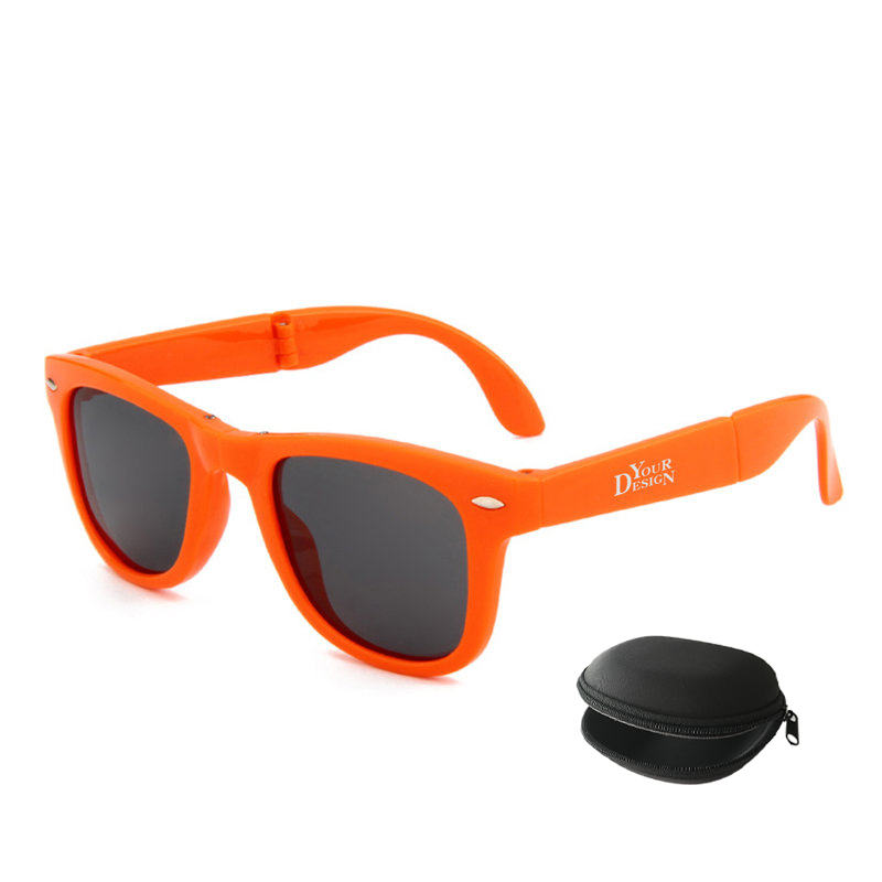 Custom Logo Sunglasses With Storage Case1