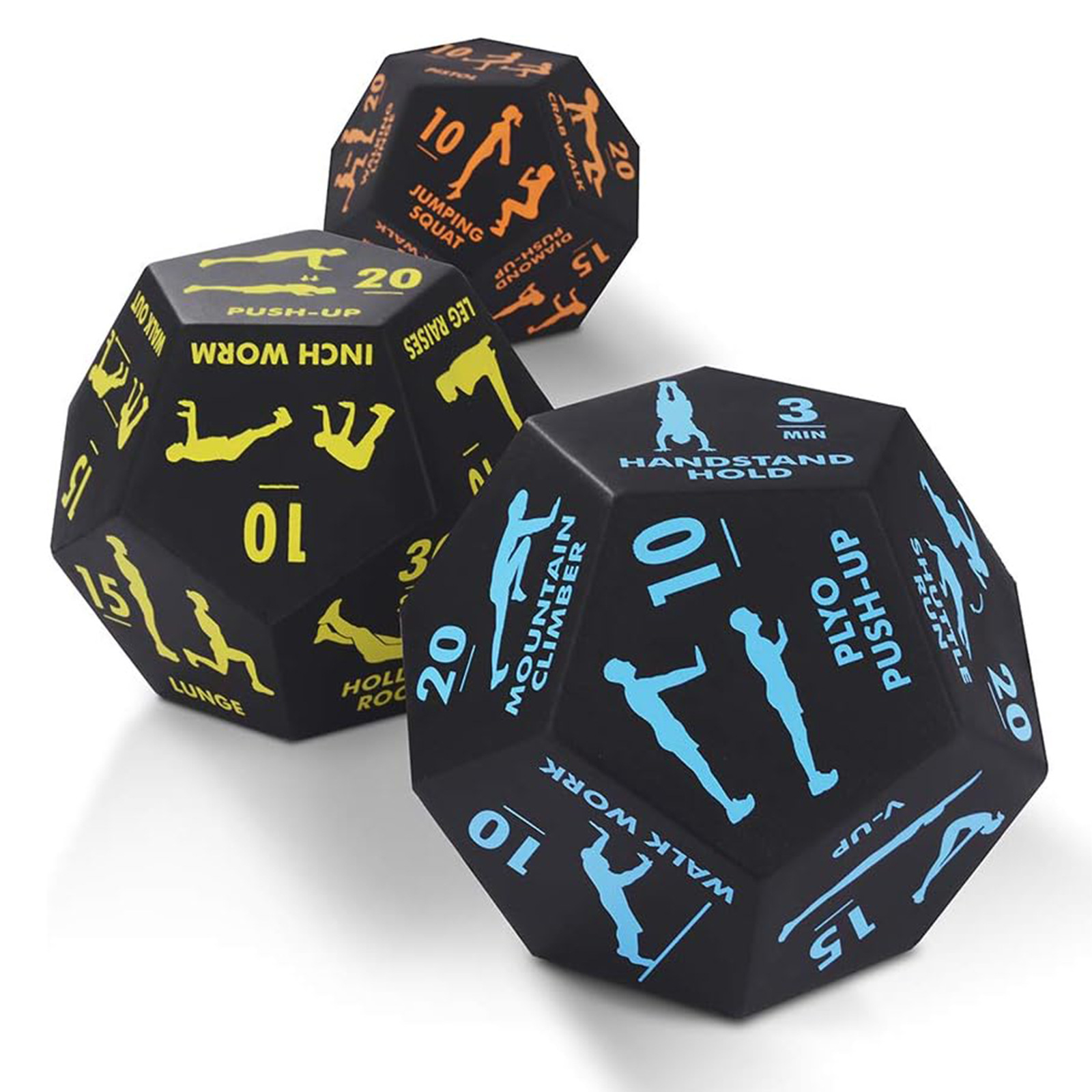 12 Sided Soft PU Relieve Foam Dice 1