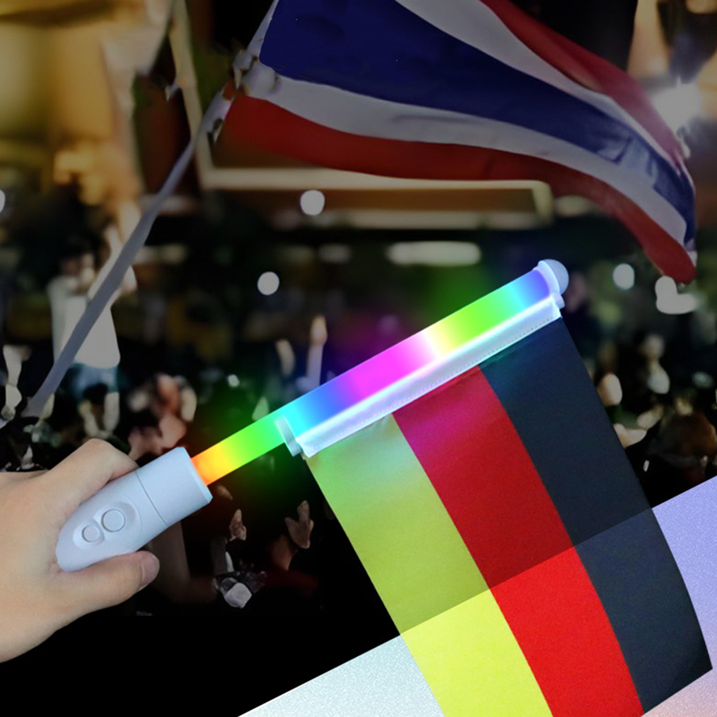 Custom Led Hand Waving Flag 1