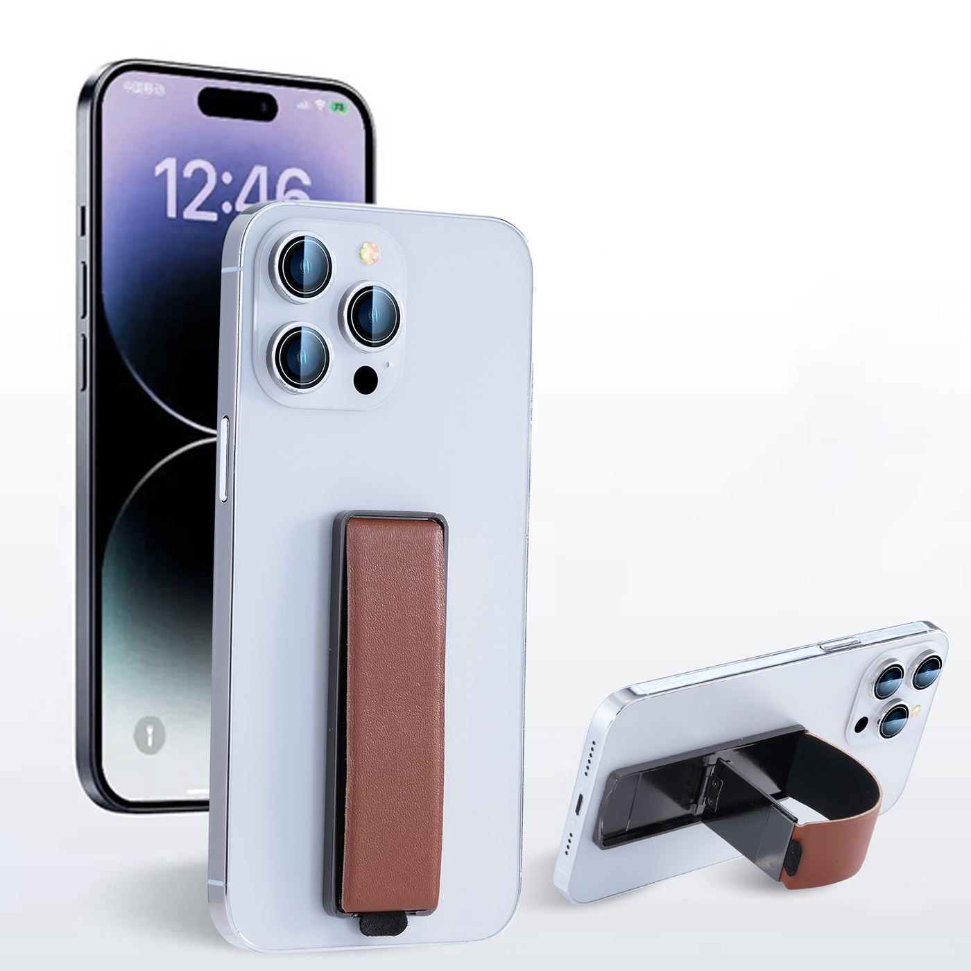 Custom Phone Grip With Kickstand