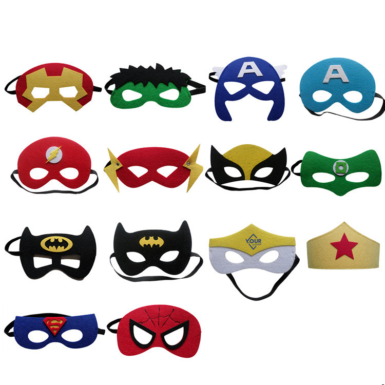 Halloween Costume Masks With Elastic Ropes 