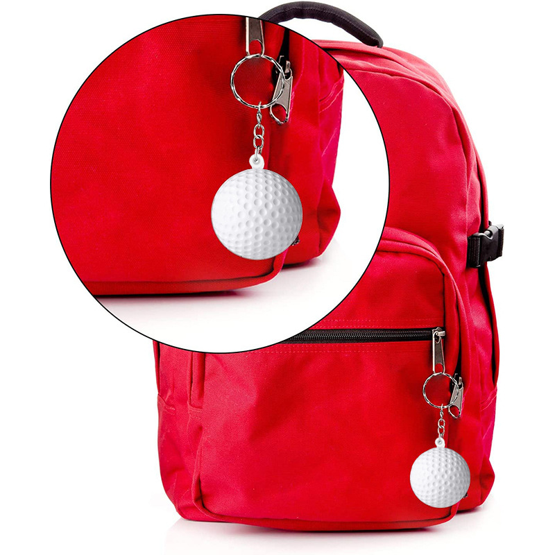 Custom Golf Ball Key Chain2