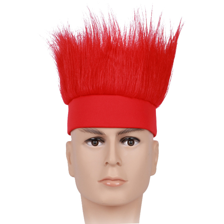 Soccer Fan Wigs With Headband1