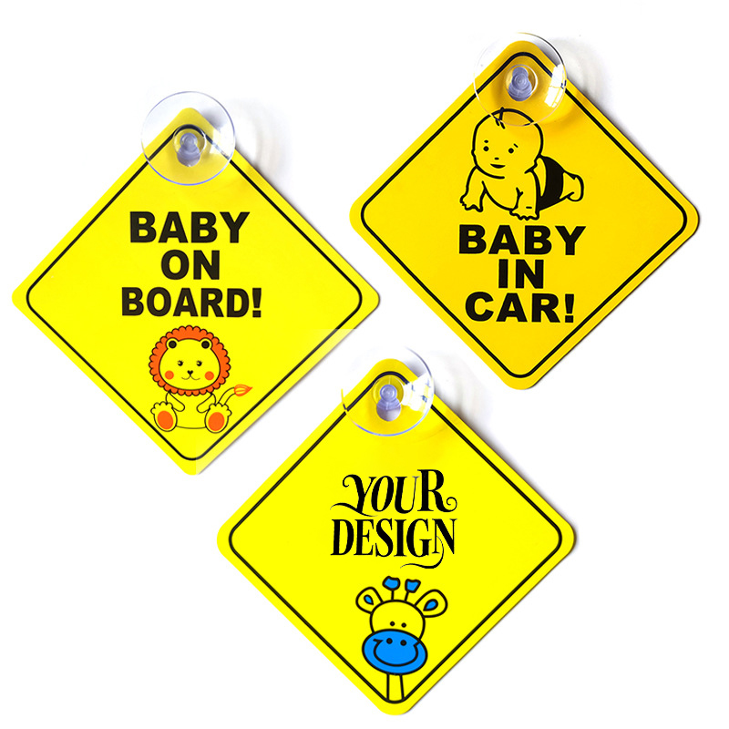 Car Window Suction Cup Decal Sign1