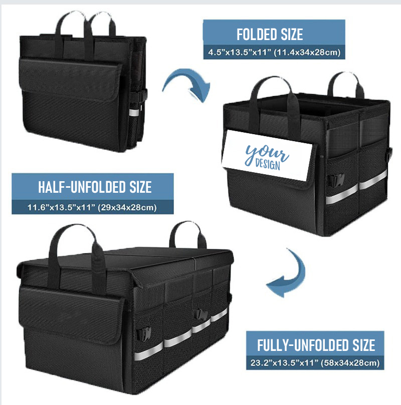 Collapsible Car Trunk Organizer1