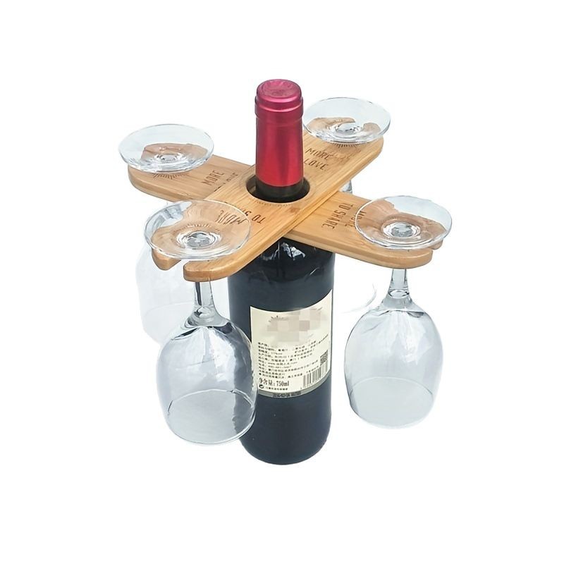 Personalised Wine Glass Caddy Holder2