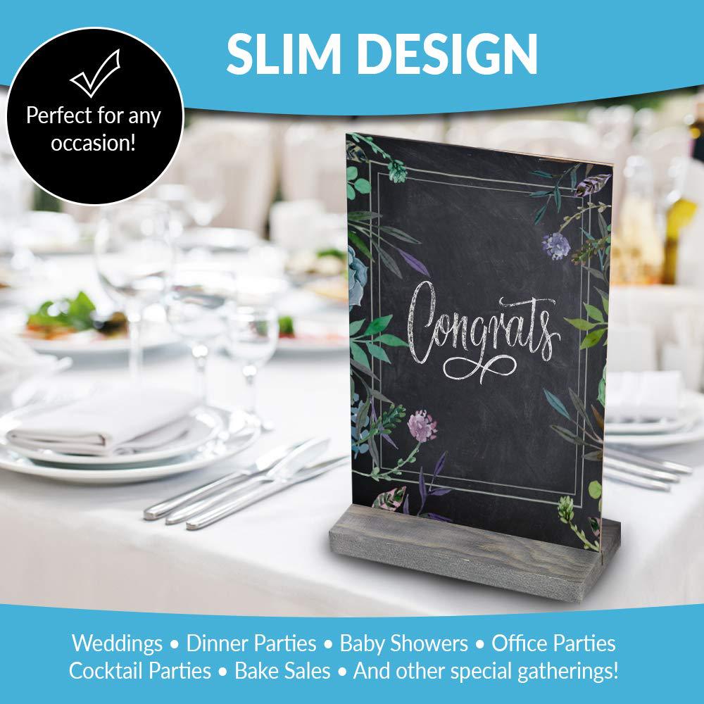 Custom Tabletop Chalkboard Sign1