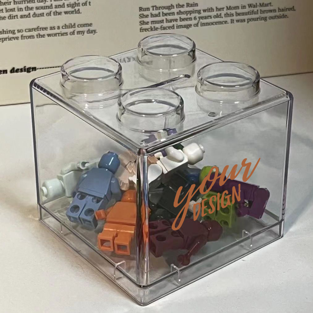 Clear Transparent Plastic Coin Banks1